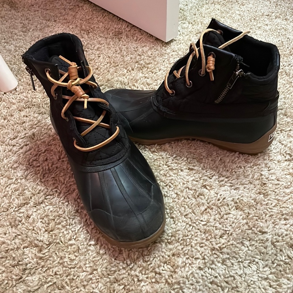 Sperry rainboots, good condition